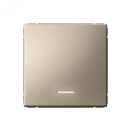 Выключатель 1-кл. ArtGallery (сх. 1а) 10AX с подсветкой механизм шампань | код GAL000513 | Systeme Electric Выключатель 1-кл. ArtGallery (сх. 1а) 10AX с подсветкой механизм шампань | код GAL000513 | Systeme Electric