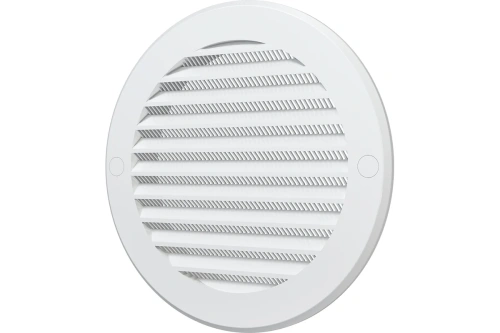 Решетка вентиляционная круглая с пластиковой сеткой D136 вытяжная, из ABS пластика, с фланцем D100 | код 10РКС | ERA Решетка вентиляционная круглая с пластиковой сеткой D136 вытяжная, из ABS пластика, с фланцем D100 | код 10РКС | ERA