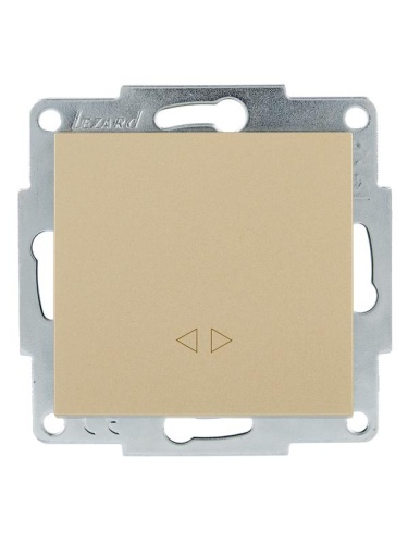 VESNA Выключатель промежуточный золото | код 742-3688-107 | LEZARD фото 2