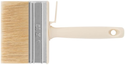 Макловица "мини" 30х100мм натур. свет. щетина пластик. корпус КУРС 01662