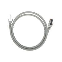 Патч-корд S/FTP CAT 6A (10G) RJ45-RJ45 28AWG LSZH сер. 1м | код 02-0390-1 | Rexant
