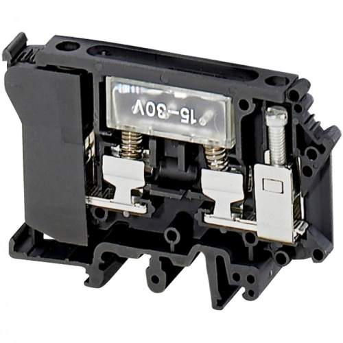 КЛЕММНИК ВИНТОВОЙ, С ПРЕДОХР, ДЛЯ 6.3x32ММ, С ИНДИКАТ 12-30V, 2ТЧК, 6ММ? | код NSYTRV42SF6LD | SCHNEIDER ELECTRIC