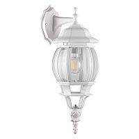 Светильник садово-парковый 100Вт 230В E27 бел. 8102/PL8102 (на стену вниз) FERON 11097