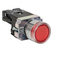 Кнопка BA42 с подстветкой 230В красная NC PROxima | код xb2-bw42-230 | EKF