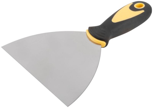 Шпатель, нерж.сталь, прорезиненная ручка 5'' (125 мм) | код 6697 | FIT фото 2 Шпатель, нерж.сталь, прорезиненная ручка 5'' (125 мм) | код 6697 | FIT фото 2