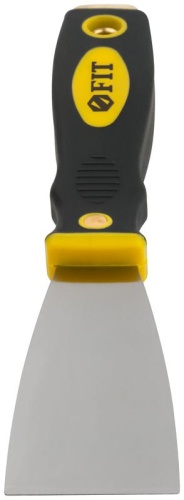 Шпатель для удаления ржавчины Профи, толщ. лезвия 1 мм, двухкомп.ручка с метал.бойком 2'' (50 мм) | код 6672 | FIT фото 4 Шпатель для удаления ржавчины Профи, толщ. лезвия 1 мм, двухкомп.ручка с метал.бойком 2'' (50 мм) | код 6672 | FIT фото 4
