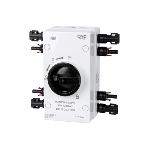 Выключатель нагрузки - рубильник DC YCISC8-32XPV E4 MC4 DC1200 | код EN040008 | CNC