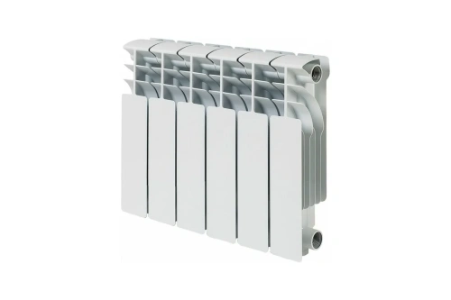 Радиатор алюминиевый секционный 200/100/10 боковое подключение | код RRC200*100AL10 | Русский Радиатор