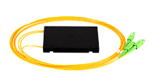 Сплиттер планарный NIKOMAX 1x2, одномодовый 9/125мкм, стандарта G657.A1, SC/APC, стандартный корпус, с равным коэффициентом деления, 2 мм | код NMF-SPP1X2A1-SCA-B | NIKOMAX