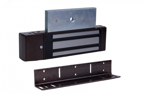 Замок электромагнитный с контроллером усилие 500 кг ML-194К,коричневый. Управление микропроцессором. | код ML-194K | AccordTec