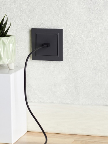 BRITE Розетка HDMI РHDMI-0-БрГ графит | код BR-H10-K53 | IEK фото 3