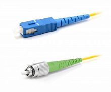 Патч-корд оптический LANMASTER, LSZH, симплексный, ST/APC-SC/UPC, SM OS2, 7.0 м | код LAN-ST-SC/SAU-7.0 | LANMASTER