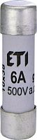 Предохранитель CH 10x38 gG 0,5A, 500V | код 002620017 | ETI