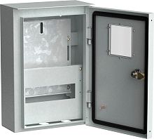 TITAN Корпус металлический коттеджный ЩУРн-1/9 (370х250х135мм) У1 IP54 | код MKM24-N-009-54-ZO | IEK