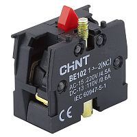 Блоки контактные NP2-BE102, 1НЗ (R)(CHINT) | код 576842 | CHINT