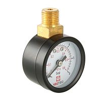 Манометр Ду 40 с верхним подключением , 1/4", 0-6 бар (для редуктора давления) | код. VT.TM40.VC.02 | VALTEC