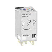 Реле промежуточное OptiRel G RP55-33-24-10-CO | код 281081 | КЭАЗ