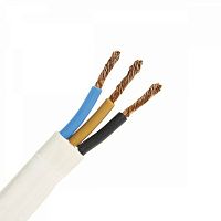 Шнур ШВВПмб 3х0.5 (бухта 100м) белый Народный ТРТС | код SQ0120-0305 | РЭМЗ ТМ
