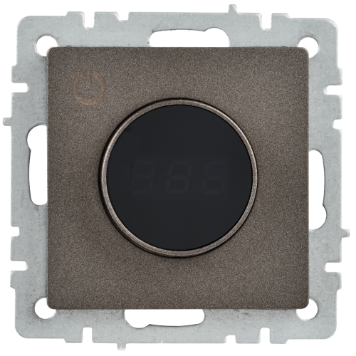 Термостат электронный с индикацией BRITE СП IP20 ТС10-1-БрТБ темная бронза | код BR-RT11-K45 | IEK фото 6 Термостат электронный с индикацией BRITE СП IP20 ТС10-1-БрТБ темная бронза | код BR-RT11-K45 | IEK фото 6