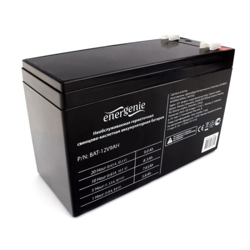 Аккумулятор для Источников Бесперебойного Питания Energenie BAT-12V9AH | код BAT-12V9AH | Energenie