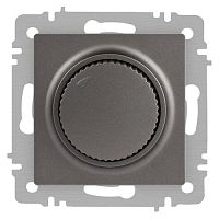 Светорегулятор поворотный СП Accent 6-401-09 600Вт 230В IP20 титан Intro Б0063685