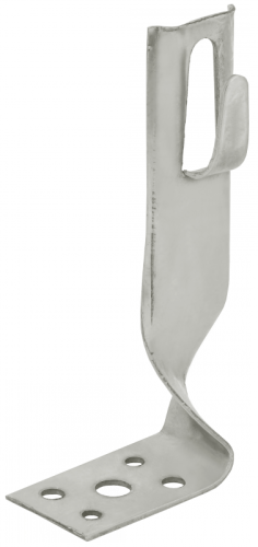 Дер. пр. кр. 6-8мм угловой скр. h=140мм нерж. сталь IEK | код ZDP87-20-1-68-140 | IEK