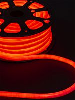 Гибкий неон круглый SMD2835-120 LED/м-220 В-6,5 Вт/м-IP67-красный (25м) TDM | код SQ0331-1520 | TDM