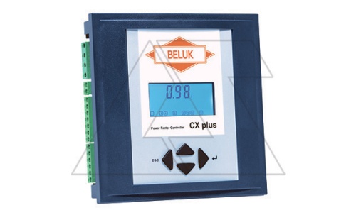 Регулятор BLR-ACXplus (ACXP12T-MB), 12 транзисторных ступеней, изм. THDI/THDU/°C, Umin/Umax, TTL, авар. контакт, 90_550VAC, RS485 Modbus, фронт IP41 | код 1250612 | Beluk