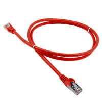 Патч-корд LANMASTER LSZH FTP кат.5e, 7.0 м, оранжевый | код LAN-PC45/S5E-7.0-OR | LANMASTER