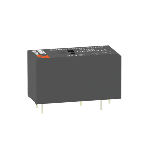 Низкопрофильное промежуточное реле OptiRel G RP41-51-24D-12-CO-G | код 281014 | КЭАЗ