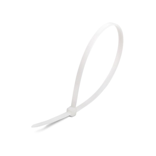 Стяжки нейлоновые НСС EasyFix 4*200 (б) (100 шт.) (Fortisflex) | код 84802 | Fortisflex