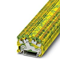 Клемма защитного провода PTS 1,5/S-QUATTRO-PE | код 3214644 | PHOENIX CONTACT