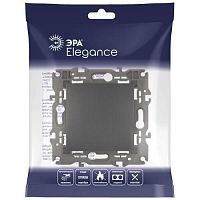 Переключатель промежуточный, 10АХ-250В, Эра Elegance, антрацит,14-1108-05 | код Б0034261 | ЭРА