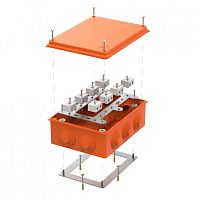 Коробка огнестойкая для о/п 40-0320-FR10.0-16 Е15-Е120 RAL2004 200х150х75 (5 шт/кор) Промрукав | код 40-0320-FR10.0-16 | ПРОМРУКАВ