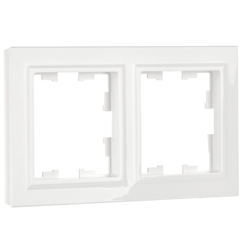 BRITE Рамка 2-местная РУ-2-БрБ белый | код BR-M22-K01 | IEK фото 5