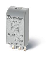 Модуль индикации LED 110-240В AC/DC зел. | код 9902023059 | FINDER
