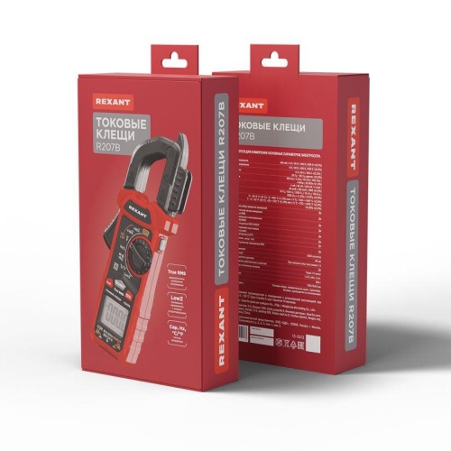 Токовые клещи R207B | код 13-3213 | REXANT фото 5 Токовые клещи R207B | код 13-3213 | REXANT фото 5
