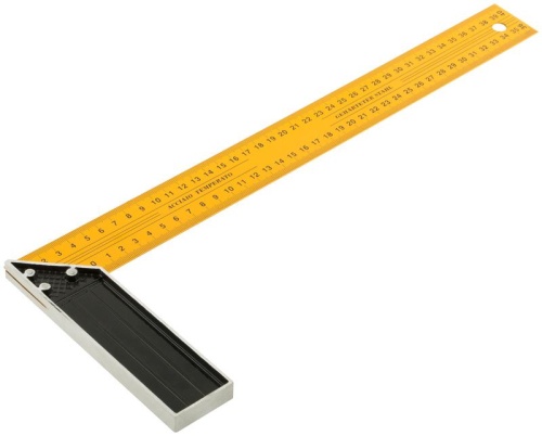 Угольник столярный желтый усиленный 400 мм | код 19440 | FIT фото 2 Угольник столярный желтый усиленный 400 мм | код 19440 | FIT фото 2