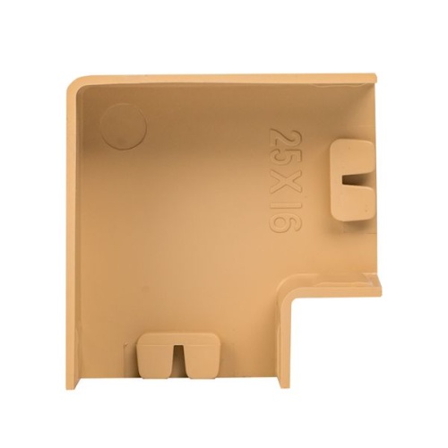 Поворот 90 гр, (25х16) (4 шт) светлое дерево-Plast | код abl-25-16x4 | EKF фото 4