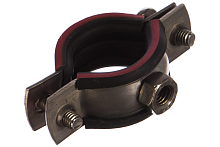 Хомут трубный3/4" 23-28 М8 нерж 304 1.5х20мм | код TR3/4М8SS52 | Мир хомутов