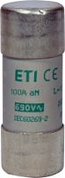 Предохранитель CH22x58 aM 100A 500V | код 2652052 | ETI