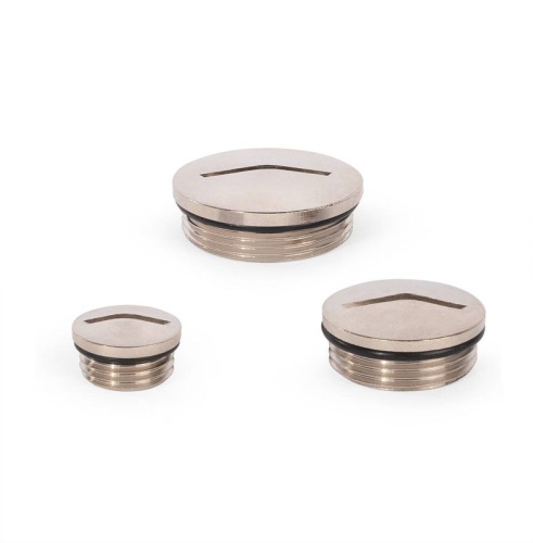 Заглушка латунная ОКМ-M32 | код 88668 | КВТ фото 3 Заглушка латунная ОКМ-M32 | код 88668 | КВТ фото 3