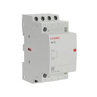 Контактор модульный YON max типа MCE, 4P, 40A, 240В, 4НО | код MCE-40-40-A240 | DKC