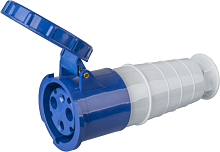 Розетка NCA-SR233-63-220 переносная 63А 2P+PE IP54 | код 14309 | Navigator Group