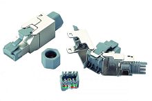 Вилка RJ45 6 FTP для полевой установки | код 13A-F6-03SL | Eurolan