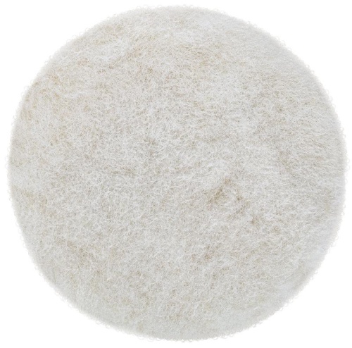 Чехол полировочный на завязках, искусственная шерсть, на тканевой основе 125 мм | код 39866 | FIT фото 2