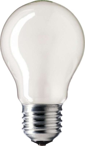 Лампа накаливания Stan 60Вт E27 230В A55 FR 1CT/12X10 | Код. 926000007317 | Philips