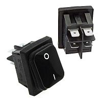 Клавишный переключатель RUICHI SB089, IP65, OFF-ON, 22x30 мм | код 101050 | Ruichi