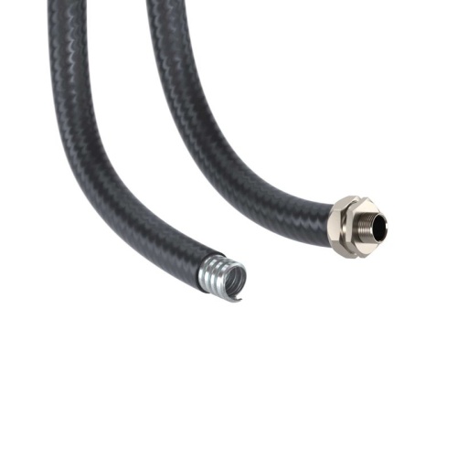 Металлорукав DN 35мм в в полиуретановой оболочке, Dвн 35,0 мм, Dнар 43,0мм, 25 м, цвет черный | код 607PU38N | DKC Металлорукав DN 35мм в в полиуретановой оболочке, Dвн 35,0 мм, Dнар 43,0мм, 25 м, цвет черный | код 607PU38N | DKC