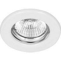 Светильник потолочный встраиваемый MR16 G5.3 бел. DL10 FERON 15109